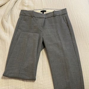 J.Crew Cameron Slim Crop Pant in Four-Season Stretch in Grey